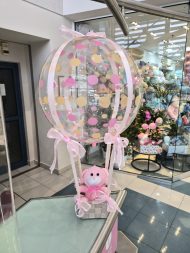 ΑΕΡΟΣΤΑΤΟ ΜΕ ΑΡΚΟΥΔΑΚΙ ΡΟΖ